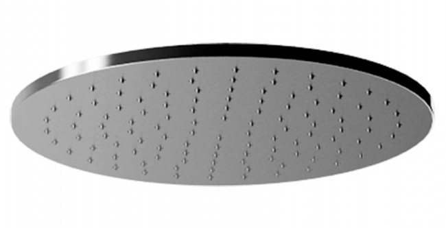 BONGIO TIME2020 325 mm round shower head in steel