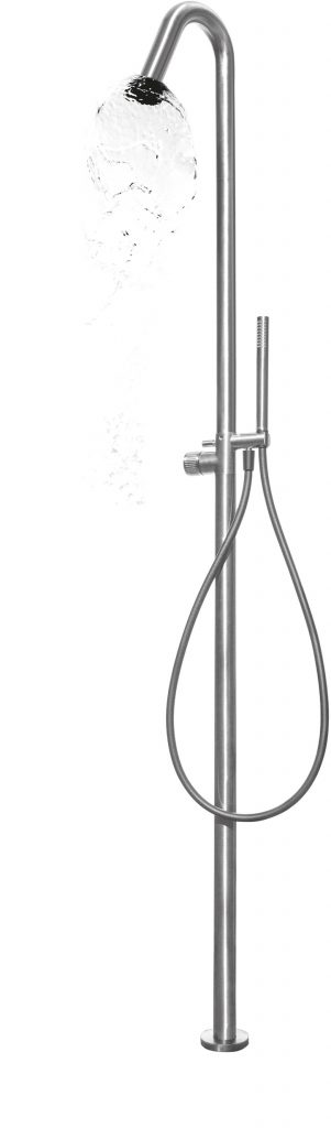 BONGIO TIME2020 Floor-mounted shower column with bubble effect and progressive cartridge
