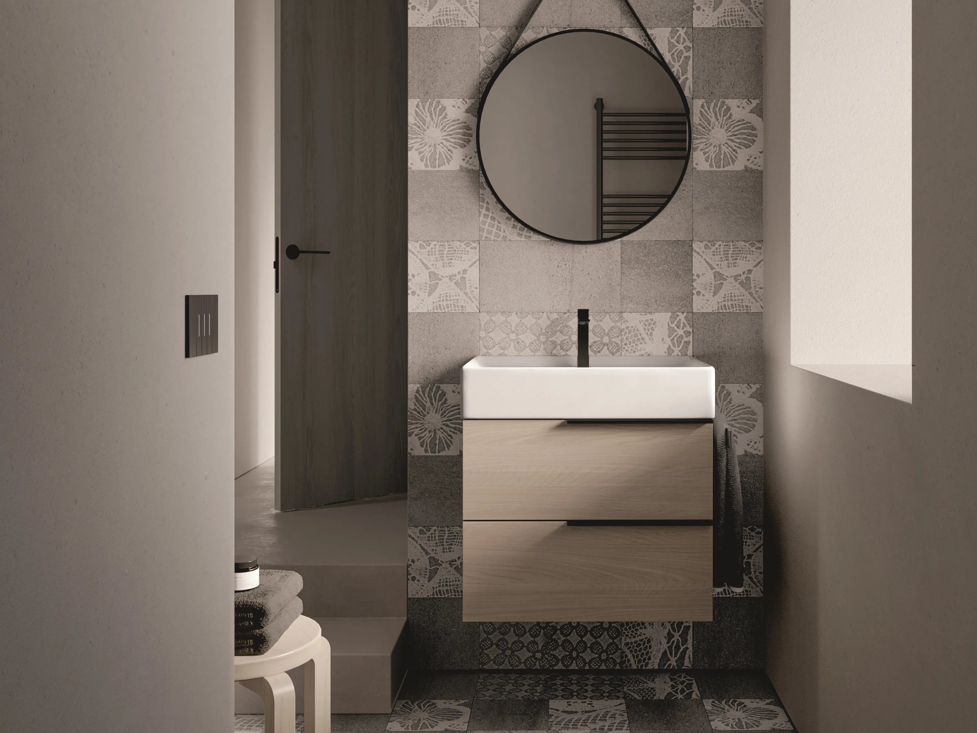 IDEA MY TIME KIT #22 BATHROOM CABINET (PENNA ELM MELAMINE)