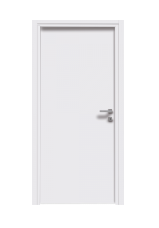 PORTALACASA QUADRA BIANCO ( REVERSIBLE HINGE )