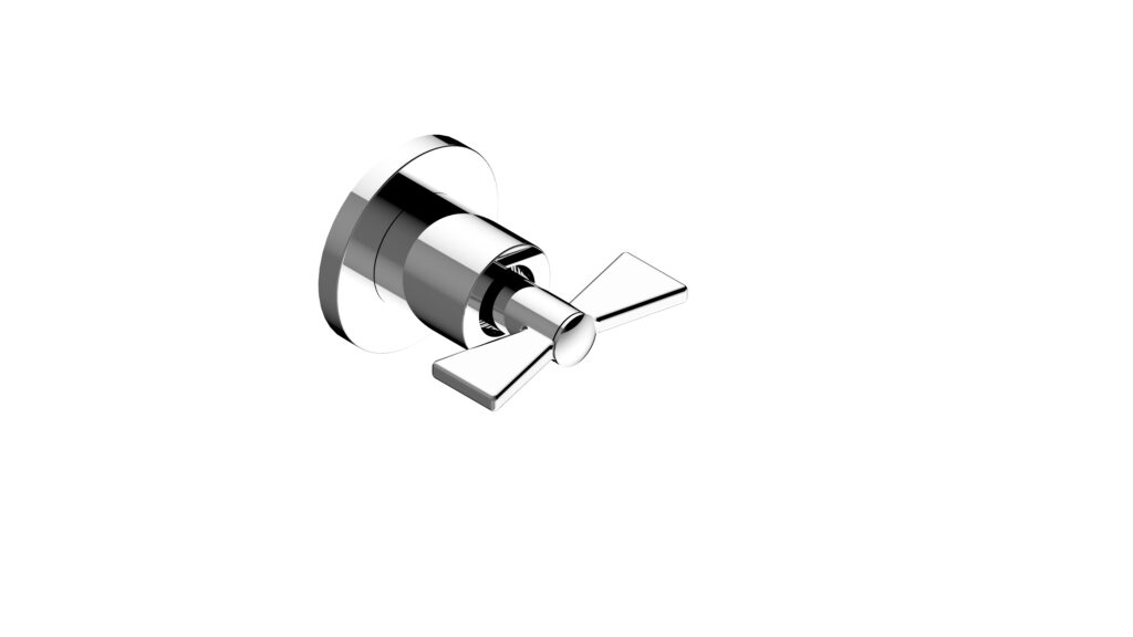 BONGIO AMARCORD 4-way diverter (2 inlets 2 outlets).