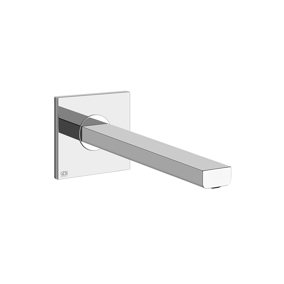 GESSI Wall-mounted spout long spout. To be completed with remote control