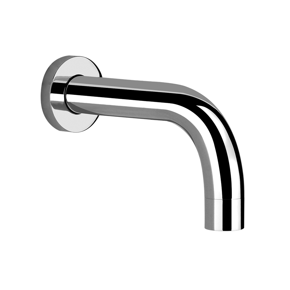 GESSI Wall mounted Bath spout with short spout. To be completed with remote control