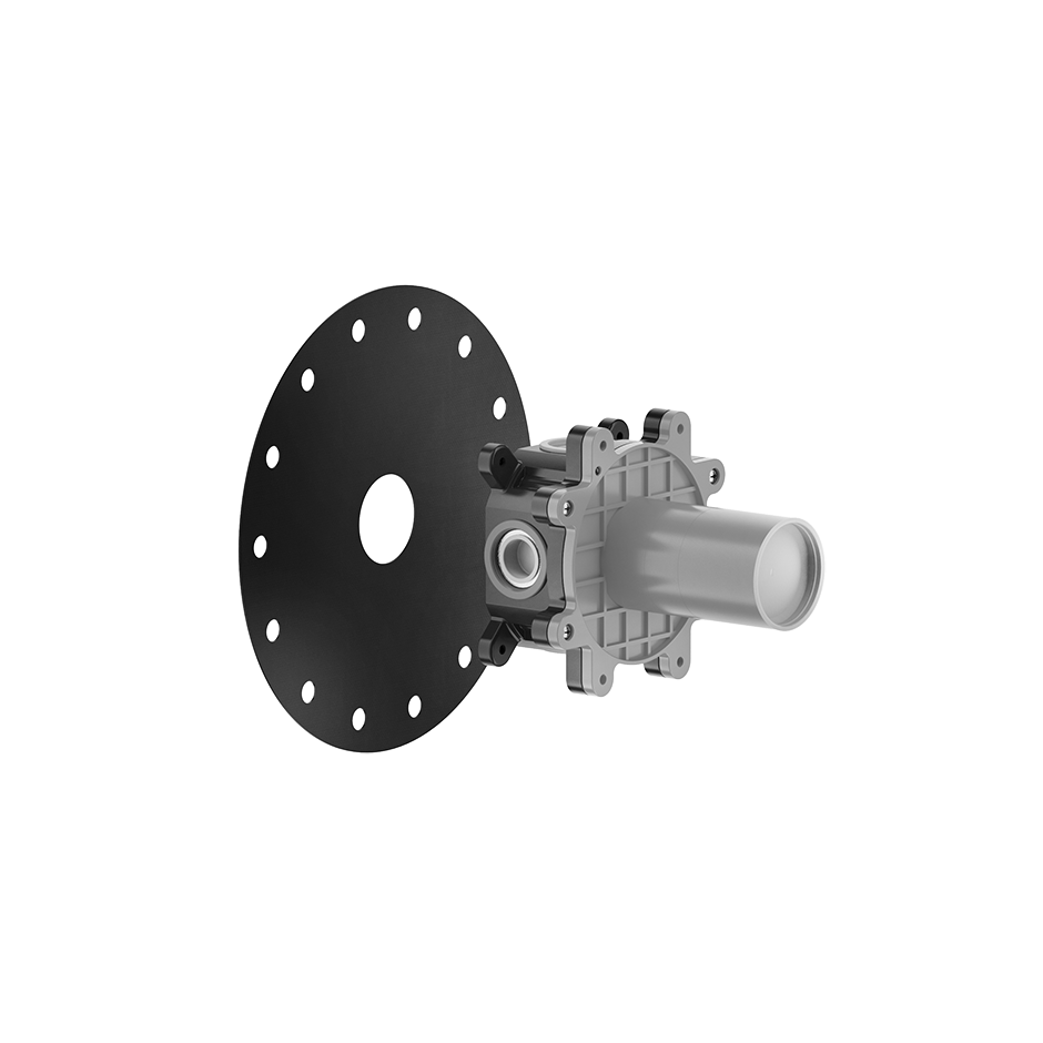 GESSI Built-in part of wall-mounted washbasin-shower mixer 1 way