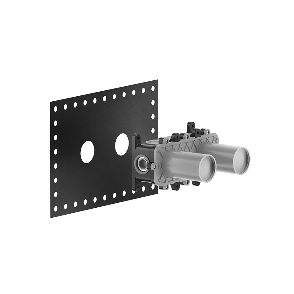 GESSI Built-in part of wall-mounted 2-way shower mixer
