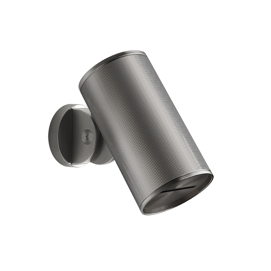 GESSI Anti-limescale shower head Wall-mounted adjustable shower DIAMANTATO. Waterfall function.