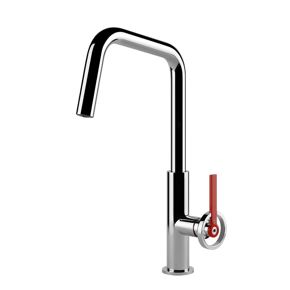 GESSI OFFICINE V Single-lever swivel mixer