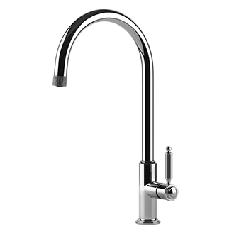 GESSI VENTI20 Single-lever sink mixer tap, swivel