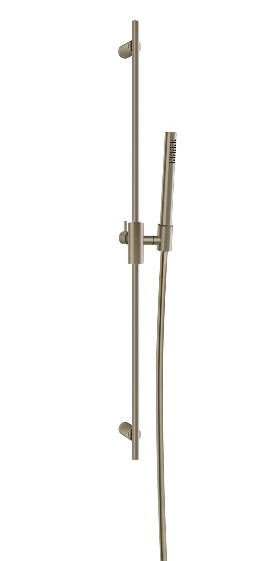 GESSI Sliding bar with anti-limescale hand shower and 1.50 m flexible hose.
