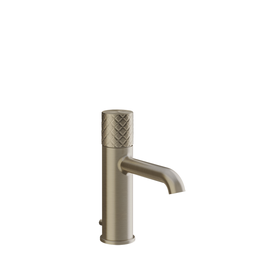 GESSI Basin mixer with waste and flexible connection hoses. INTRECCIO