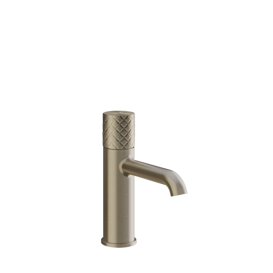 GESSI Basin mixer without waste with flexible connection hoses. INTRECCIO
