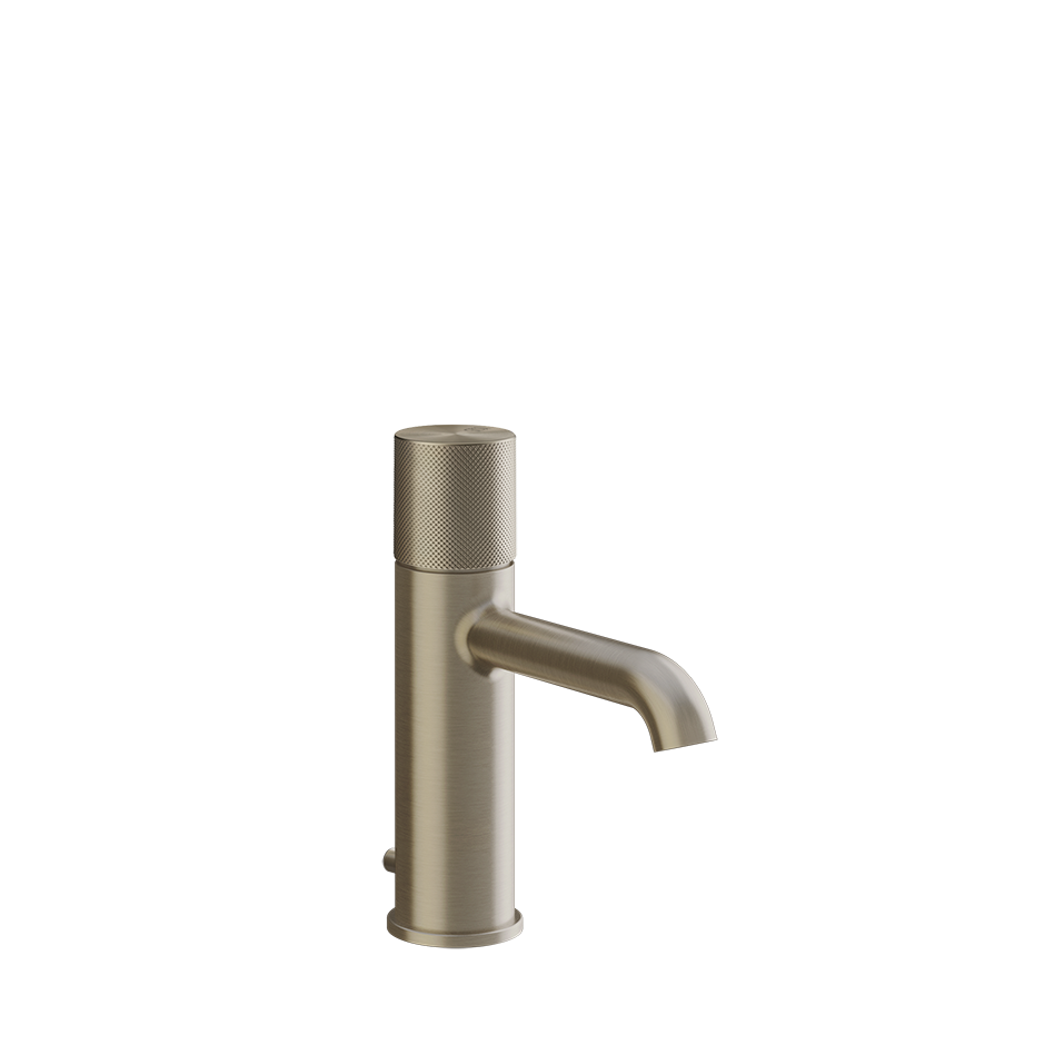 GESSI Basin mixer with waste and flexible connection hoses. DIAMANTATO