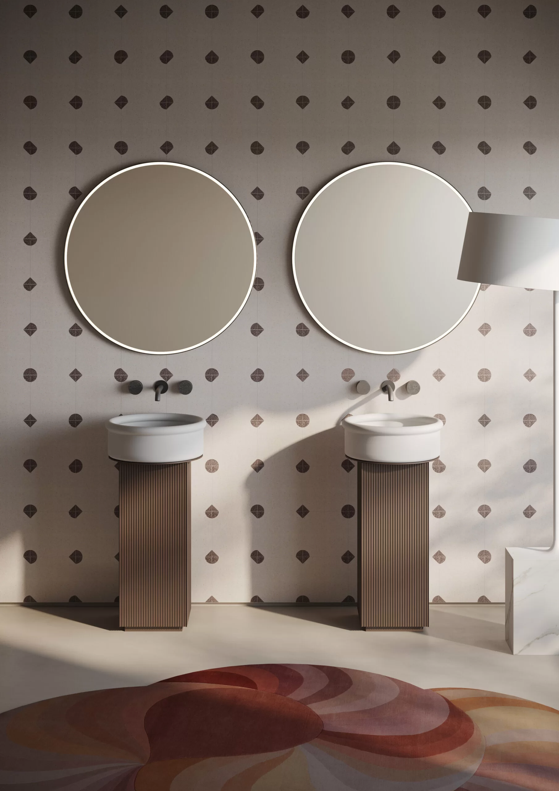 THE.ARTCERAM MONO QUADRO CABINET H 72 / MATT