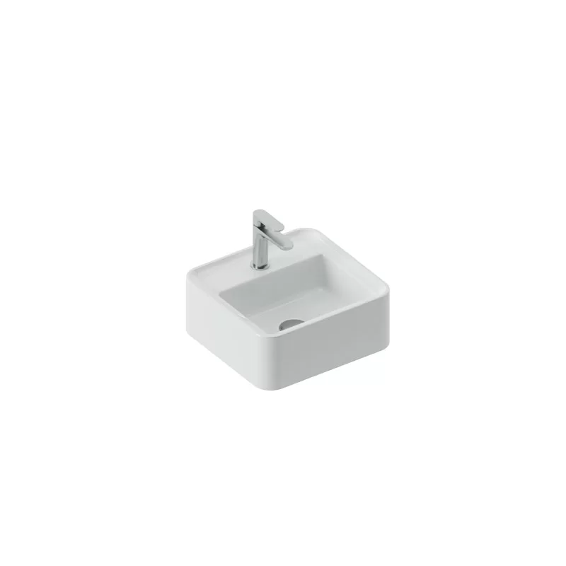 THE.ARTCERAM RODOLFO WASHBASIN 100 WALL-HUNG / COUNTERTOP / SANIGLAZE