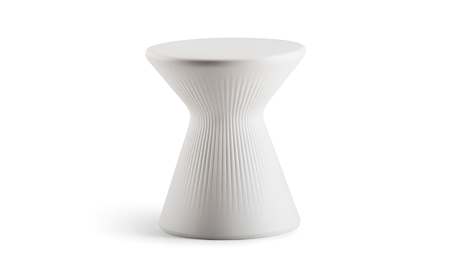 PLUST FOOTSTOOL FADE BASSO LIGHT IND&OUT