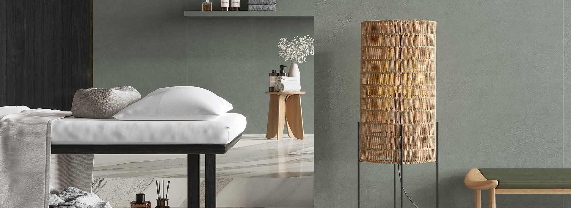IRIS FMG BALANCE CHESTER GREEN NATURALE 120X60