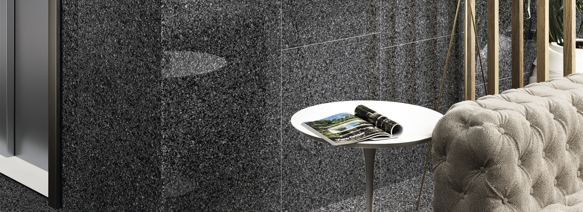 IRIS FMG RIALTO GRAPHITE NATURALE SQ. 75X75