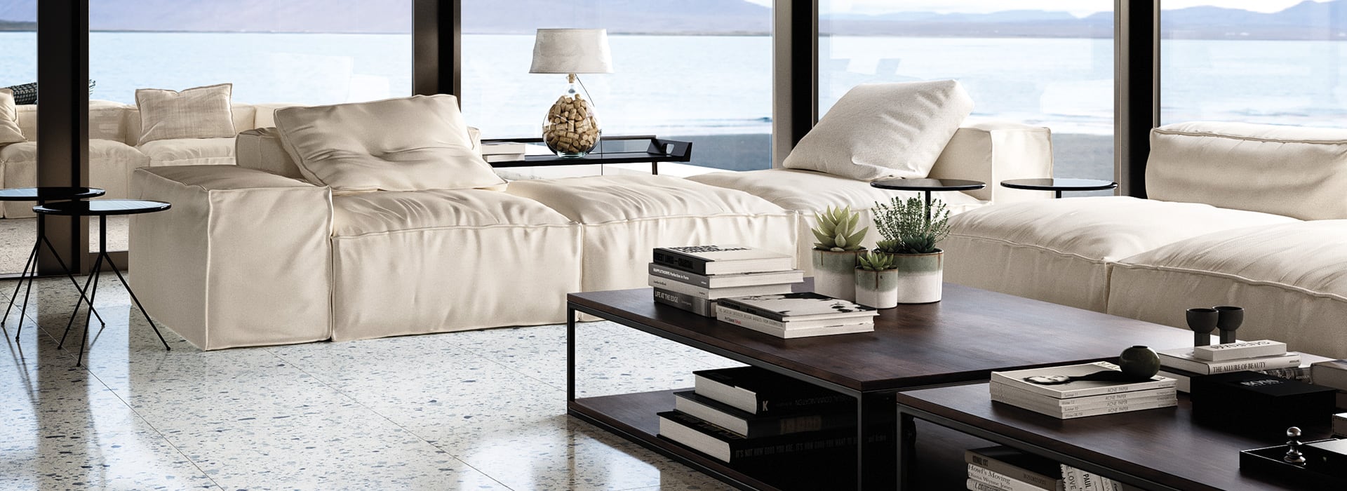 IRIS FMG VENICE VILLA BLUE LEVIGATO SQ. 120X60
