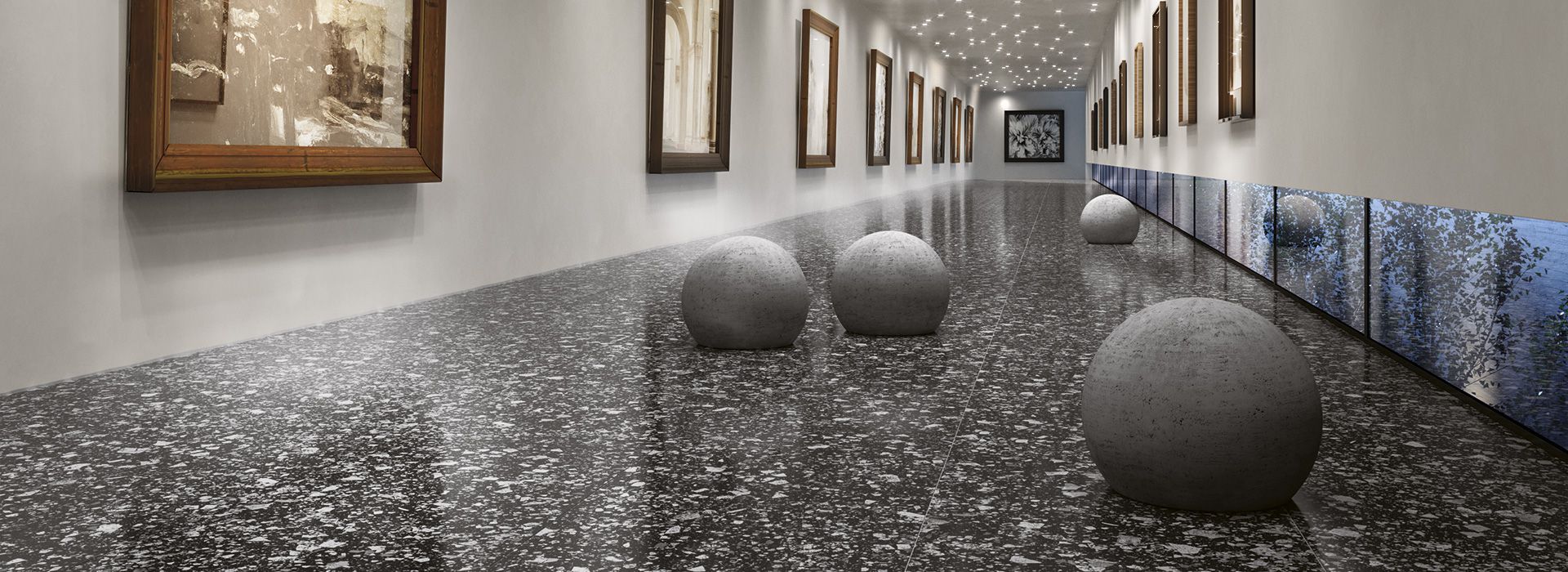 IRIS FMG VENICE VILLA GRAPHITE NATURALE SQ. 120X60