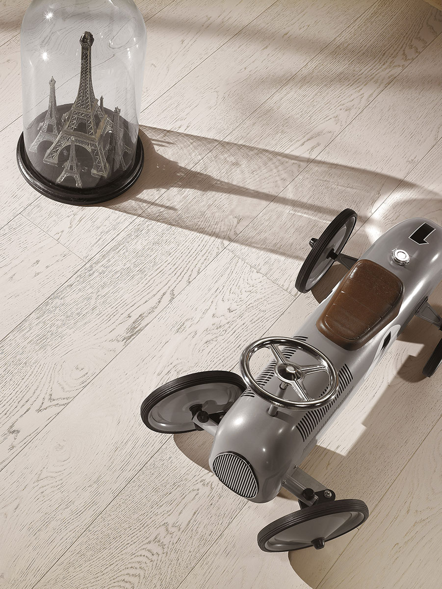 ORIGINAL PARQUET EASY PLANCIA Rovere 'Rustica' Artico mm.10x150x1000