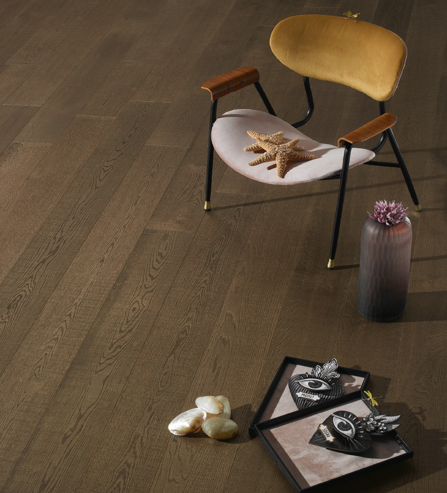 ORIGINAL PARQUET EASY PLANCIA Rovere 'Standard' Milano Eleganza mm 10x150x1200