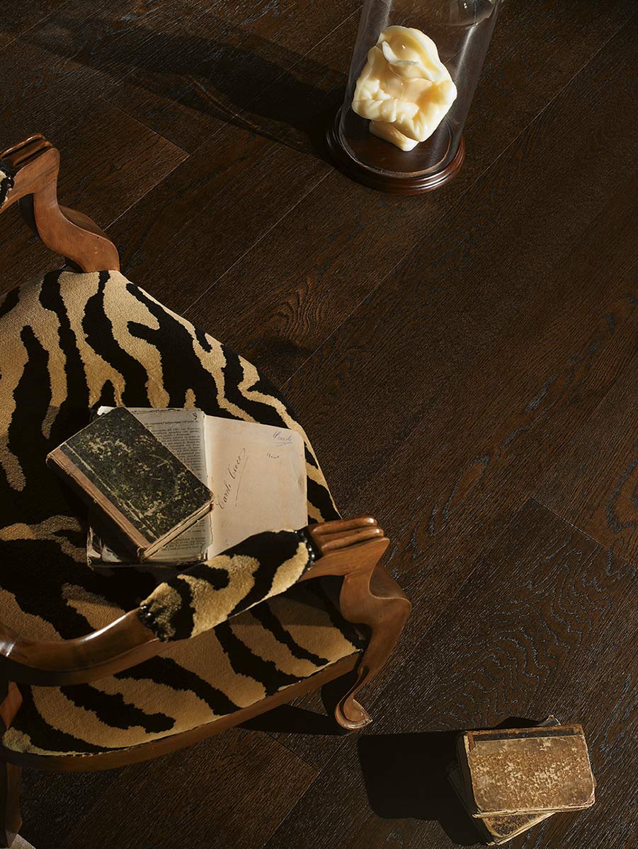 ORIGINAL PARQUET 3 Formati Rovere 'Rustica' Noce coffee mm 15x190x1900