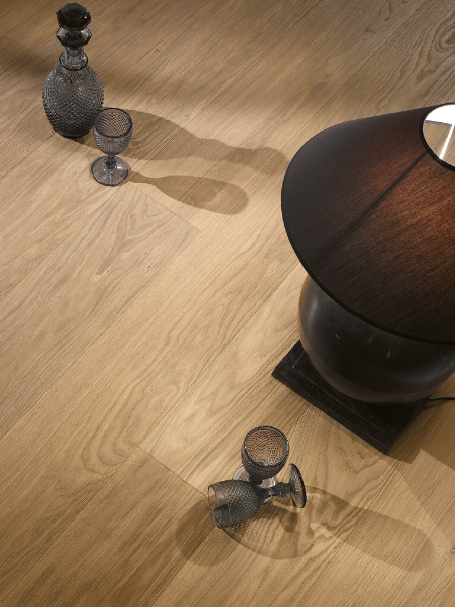 ORIGINAL PARQUET 3 Formati Rovere 'Rustica'Foyles mm.15x110x2000