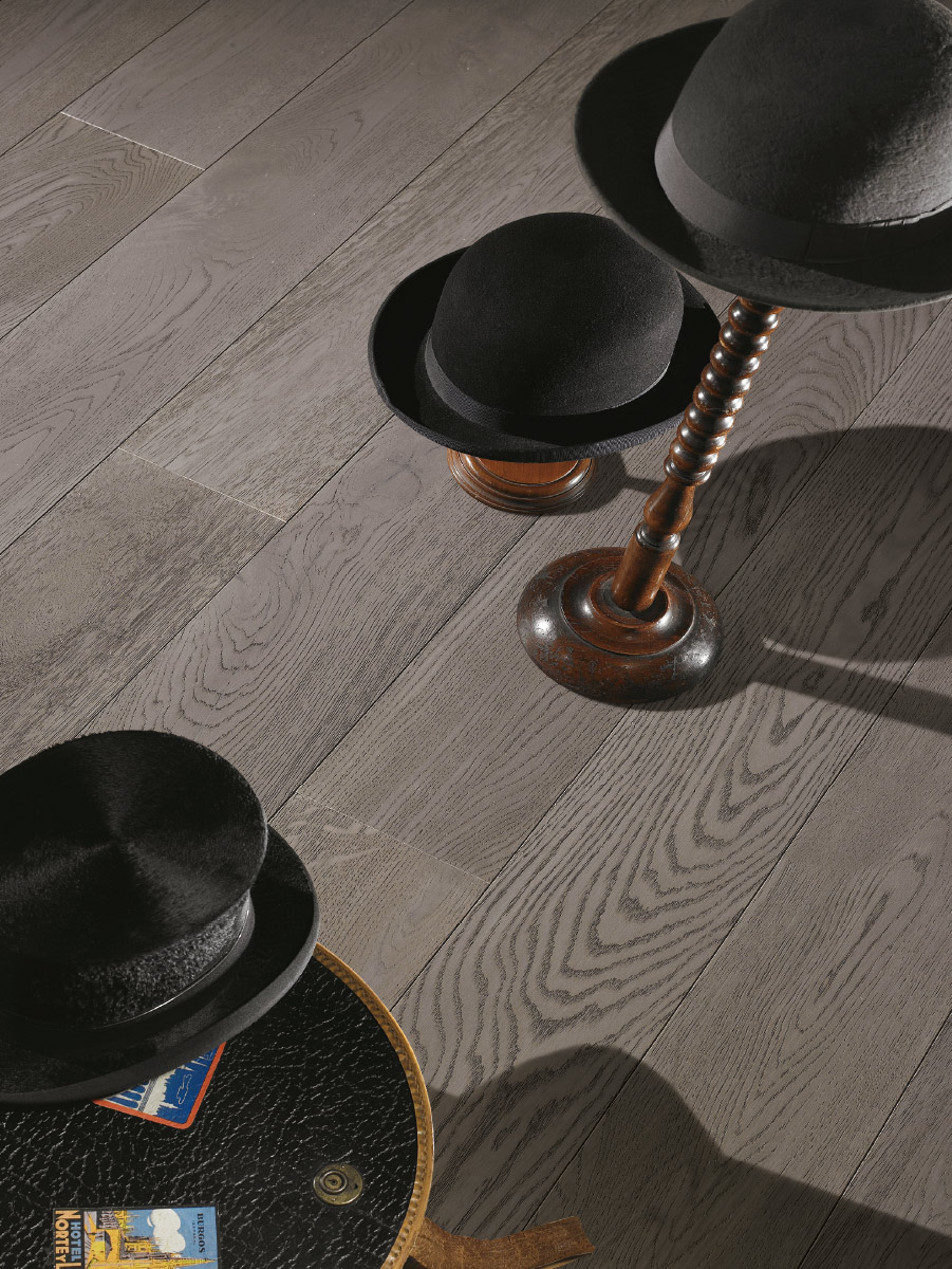 ORIGINAL PARQUET TOP BUSINESS ROVERE GRIGIO 'FC' mm 14x148X1860
