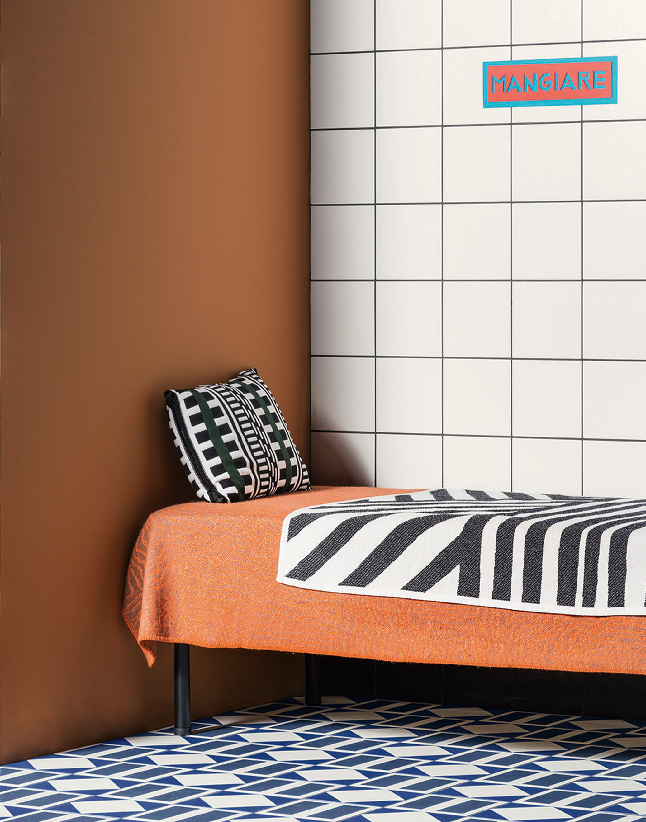 MUTINA Margherita ( antiscivolo ) DOUBLE BLUE 20,5x20,5