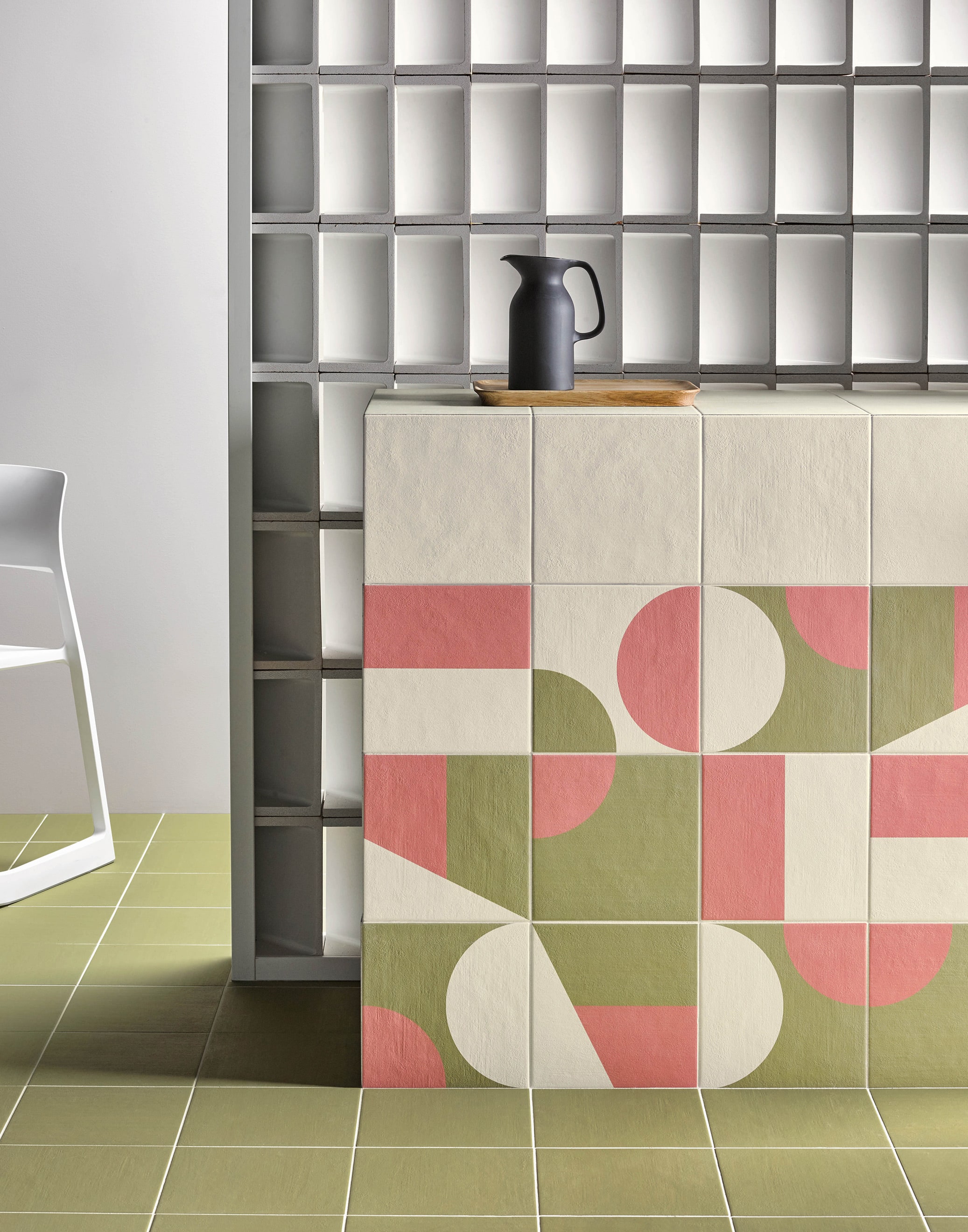 MUTINA PUZZLE COMBINATION GRAPHIC MURANO 25x25