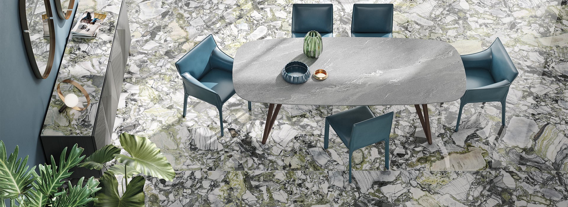 IRIS FMG OCEAN WHITE LUCIDATO SQ.150X150