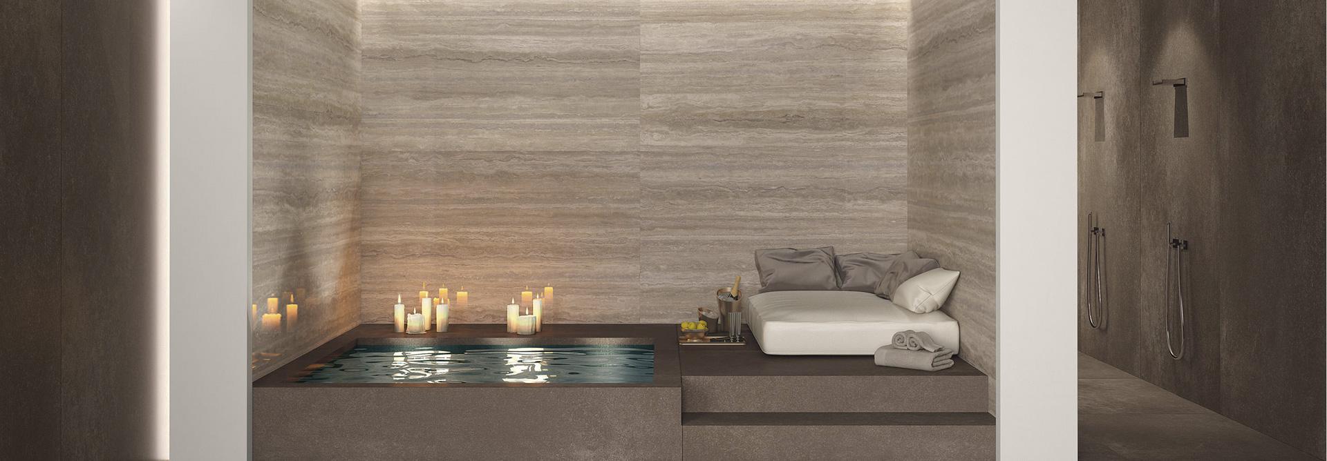 IRIS FMG TRAVERTINO PRELUCIDATO SQ.75X37,5