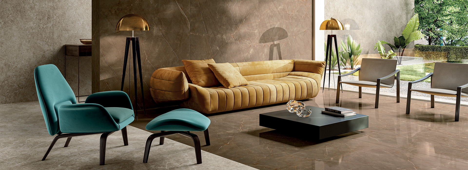 IRIS FMG GAUDI STONE EXTRA SILKY SQ.300X150