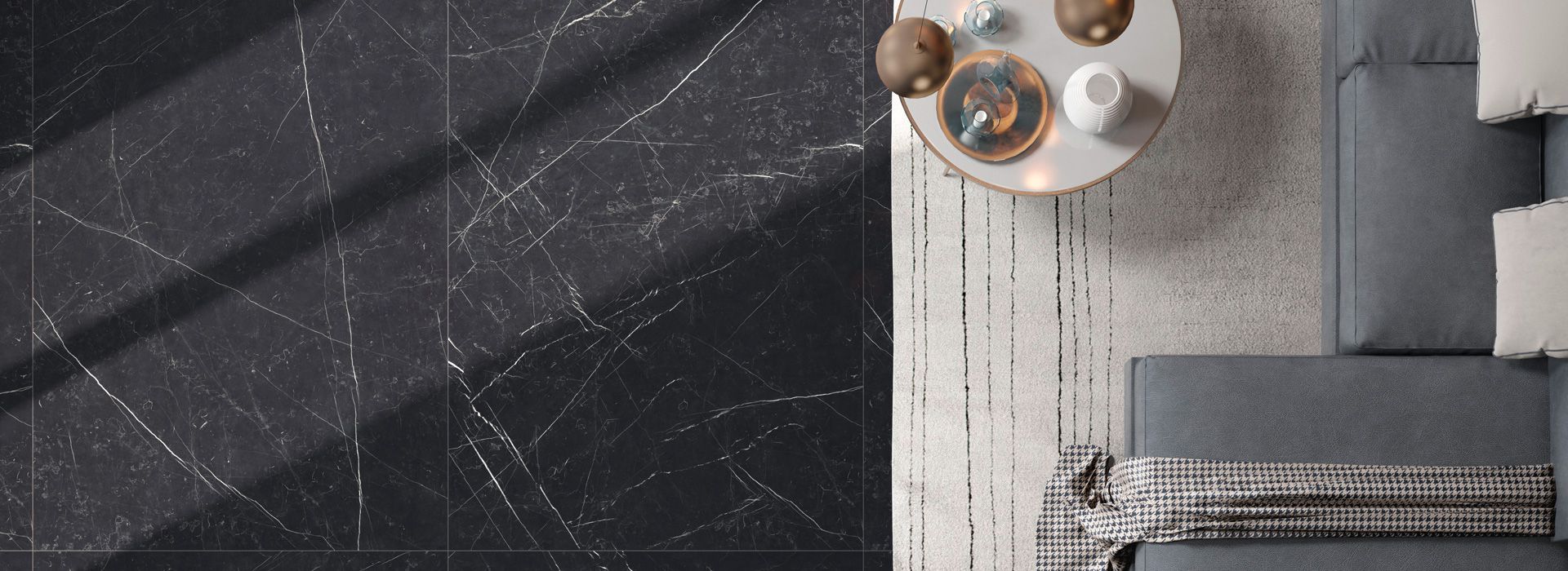 IRIS FMG BLACK MARQUINIA SILKY SQ.75X75