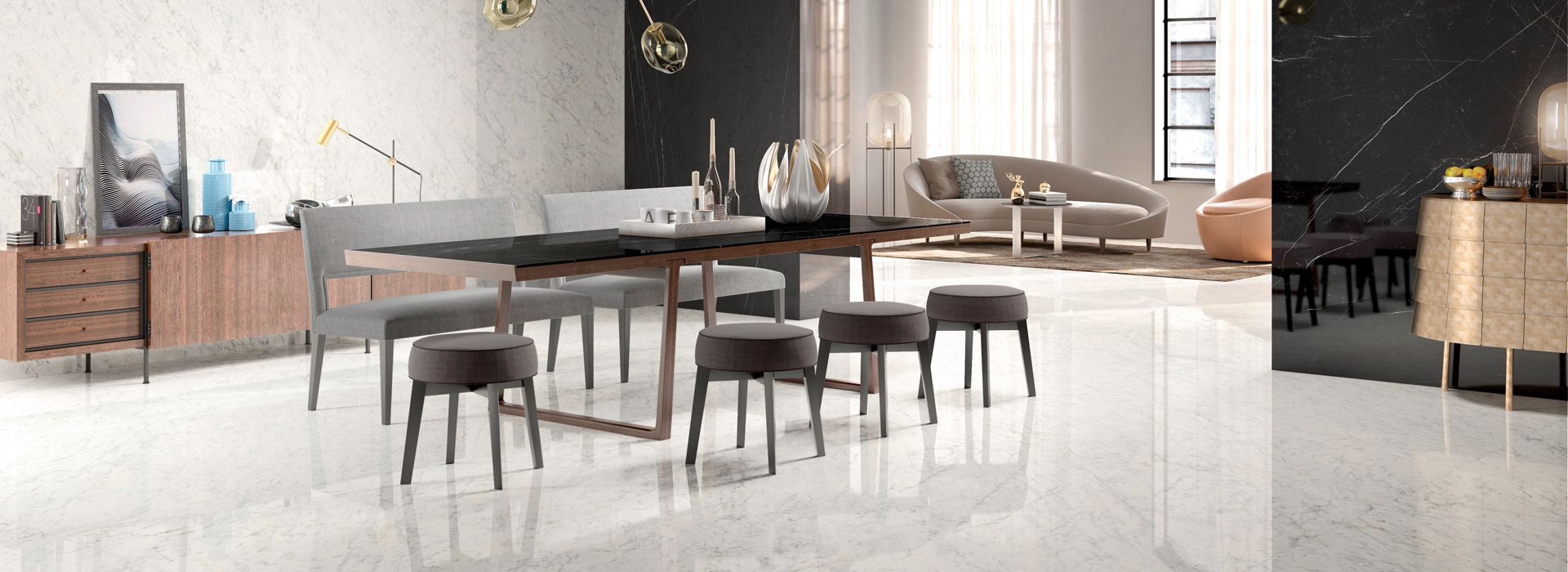 IRIS FMG VEINED WHITE LUCIDATO SQ.150X150