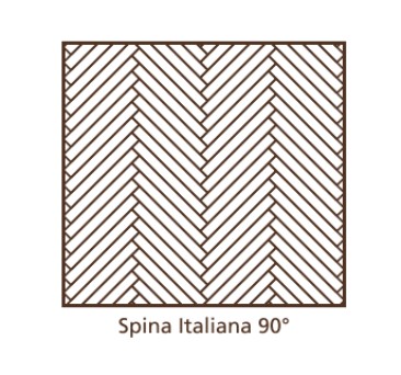 ORIGINAL PARQUET Spina Italiana Rovere 'Rustica' Invisibile mm 10X120x600