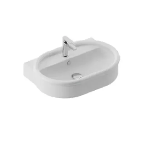 THE.ARTCERAM BRERA WALL-MOUNTED WASHBASIN 65X46 / WITHOUT DECORATION