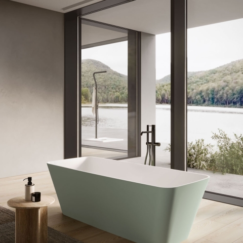 DISENIA basin Freestanding ARES 160x65x50cm M-SOLID