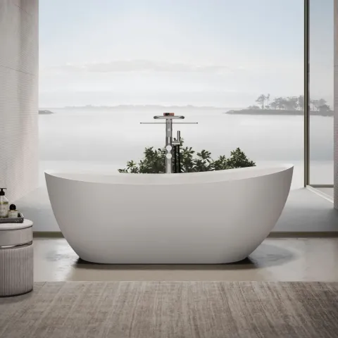 DISENIA basin Freestanding KUNA 158x77x59cm Aquatek LIGHT