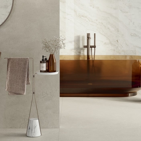 IRIS FMG BALANCE LIGHT GREY NATURALE 60X60