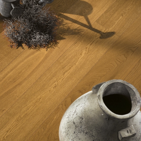 ORIGINAL PARQUET DOGHE TOSCANE Rovere 'Rustica' Noce Miele mm.15x190x2000