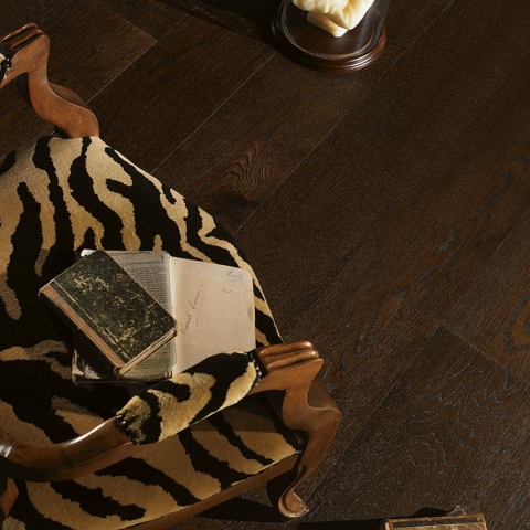 ORIGINAL PARQUET DOGHE TOSCANE Rovere 'Standard' Noce coffee mm.15x190x200