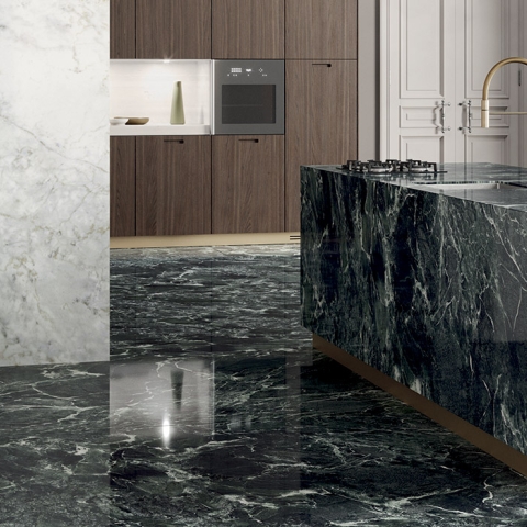 IRIS FMG AOSTA GREEN MARBLE PRELUCIDATO SQ.150X75