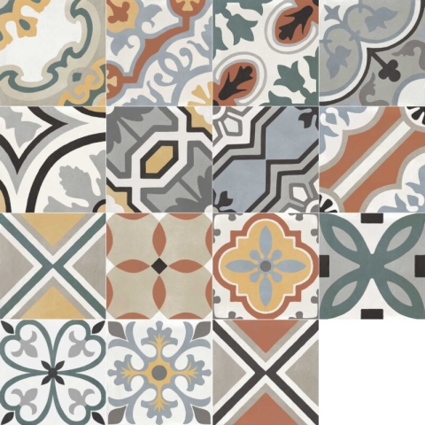 MARAZZI 20x20  DSEG COL DE MIX